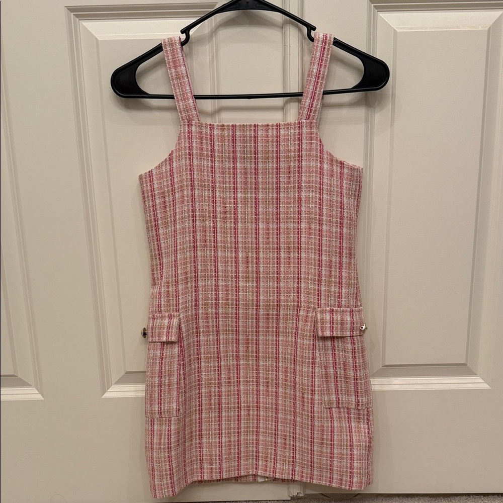 Forever 21 Pink Plaid Kids Dress